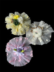 Flower Veil Pins (Set of 3)