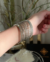 Silver Bangles