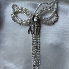 Comb Pin (Pearl Bow)