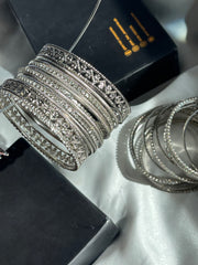 Silver Bangles