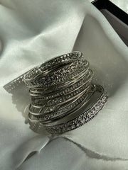 Silver Bangles