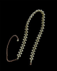 Faux Pearl belt