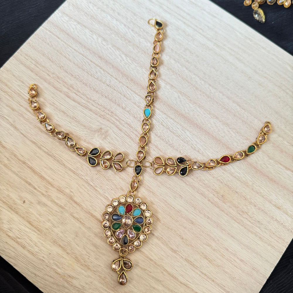 Traditional Matha Patti / Forehead Hair Chain