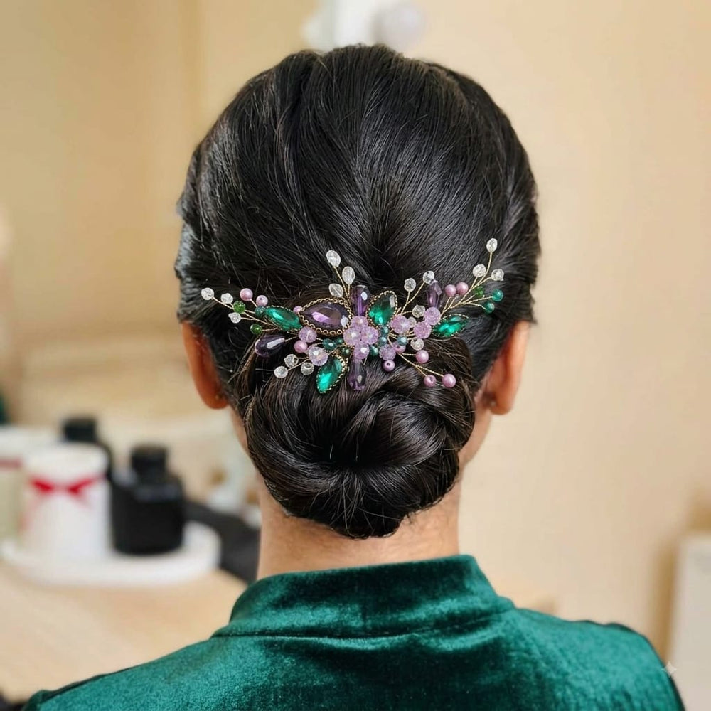 Colorful Bun Pin Set