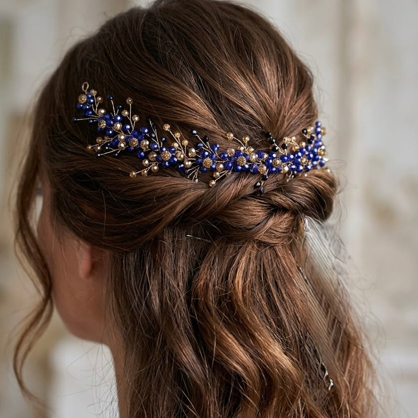 Sapphire Hair Vine