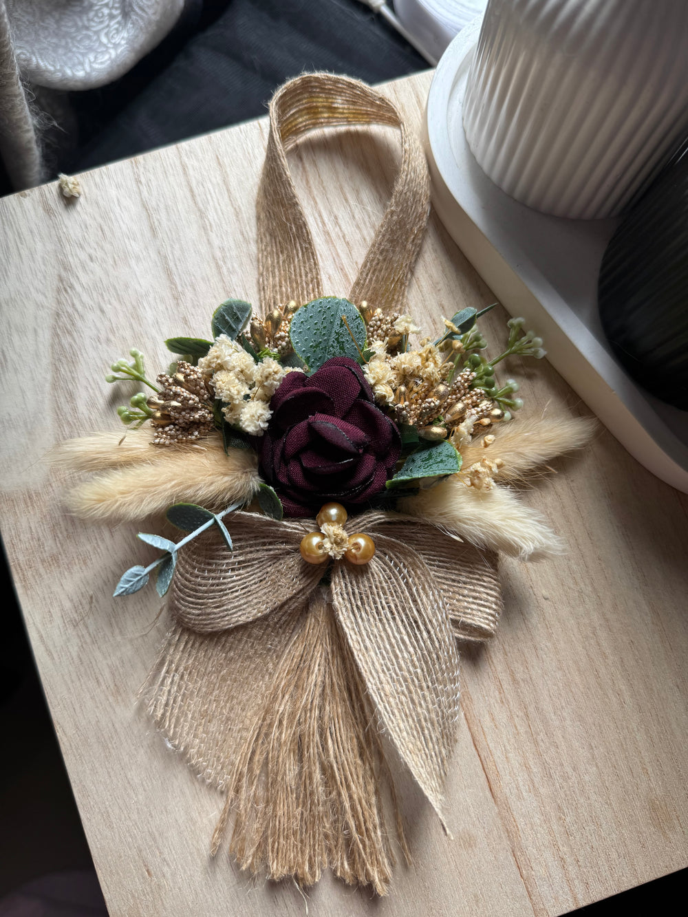 groom car hanging
