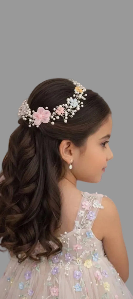 Pearl Petal Hair Vine