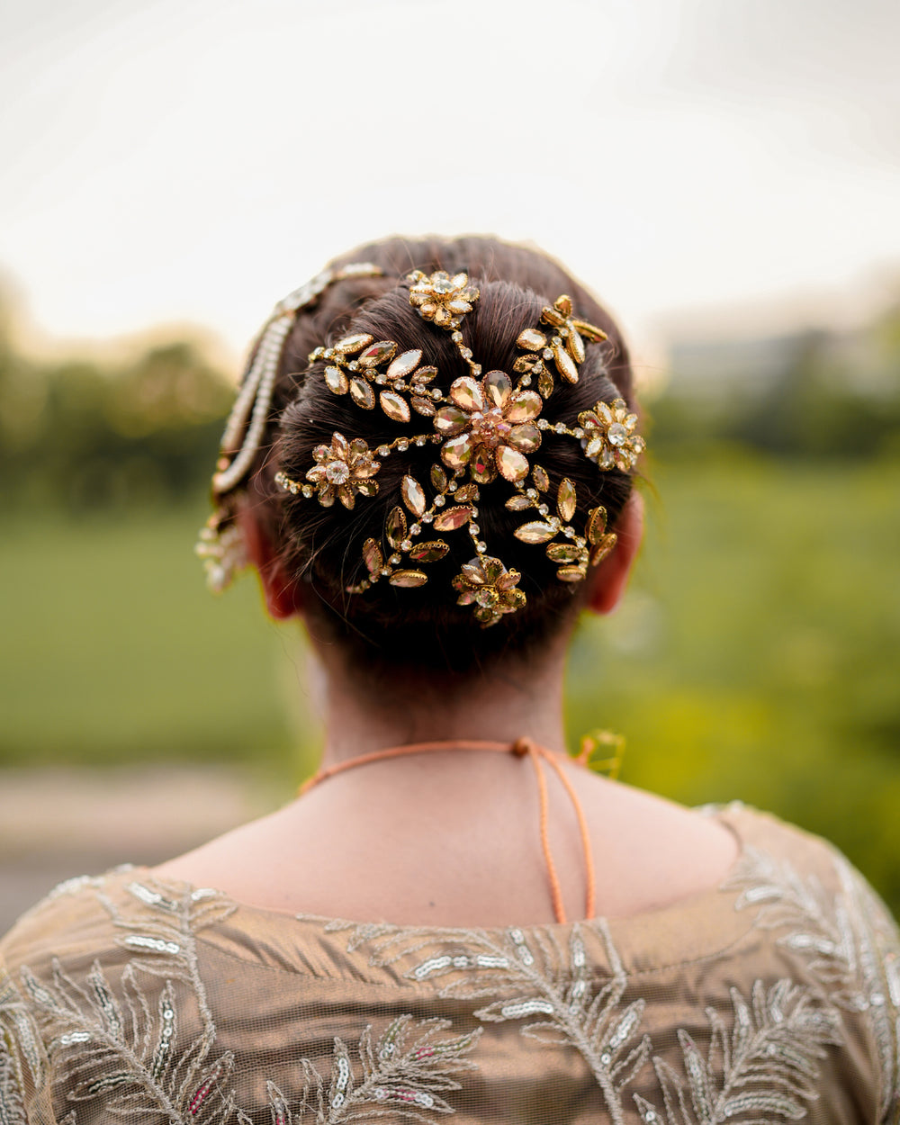 Headpiece (Bridal Bun 01)