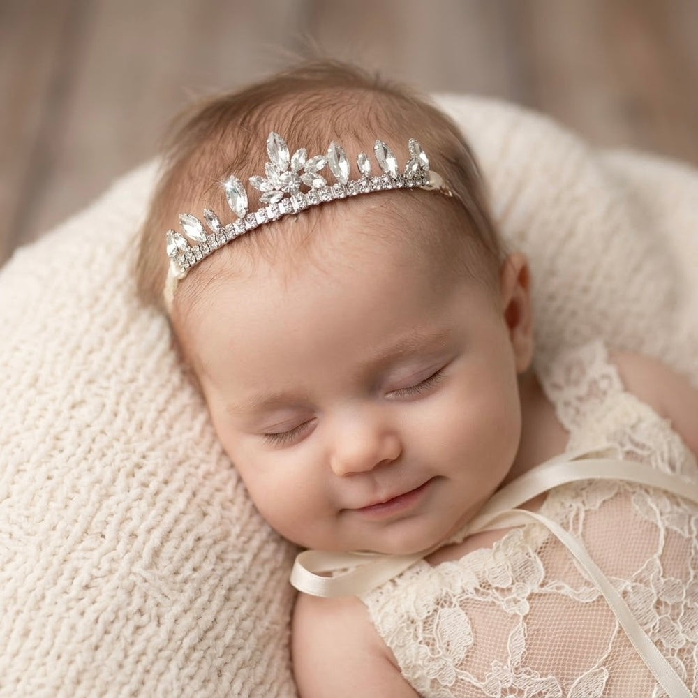 Rhinestone Baby Tiara