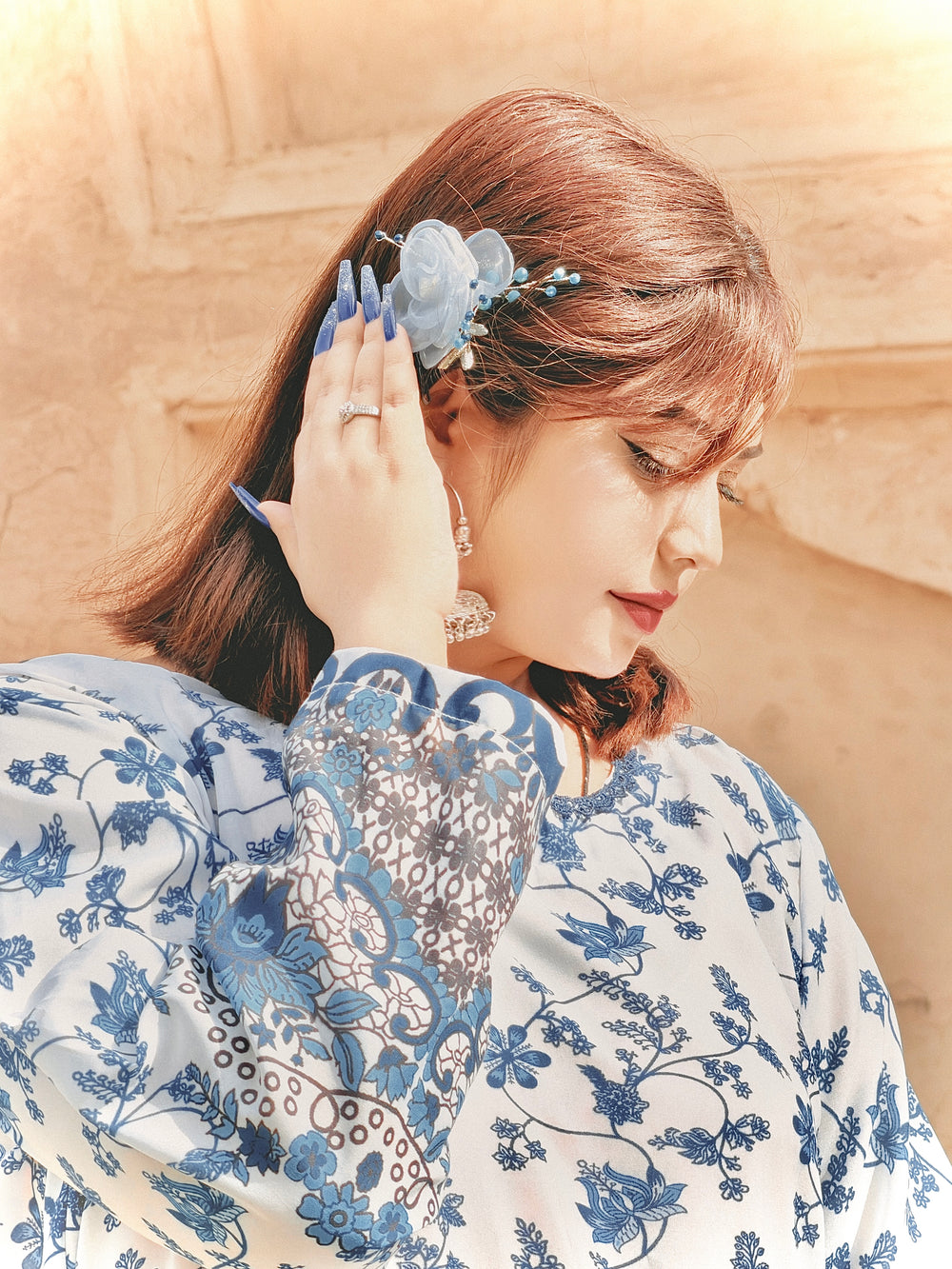 Floral Bun Pin