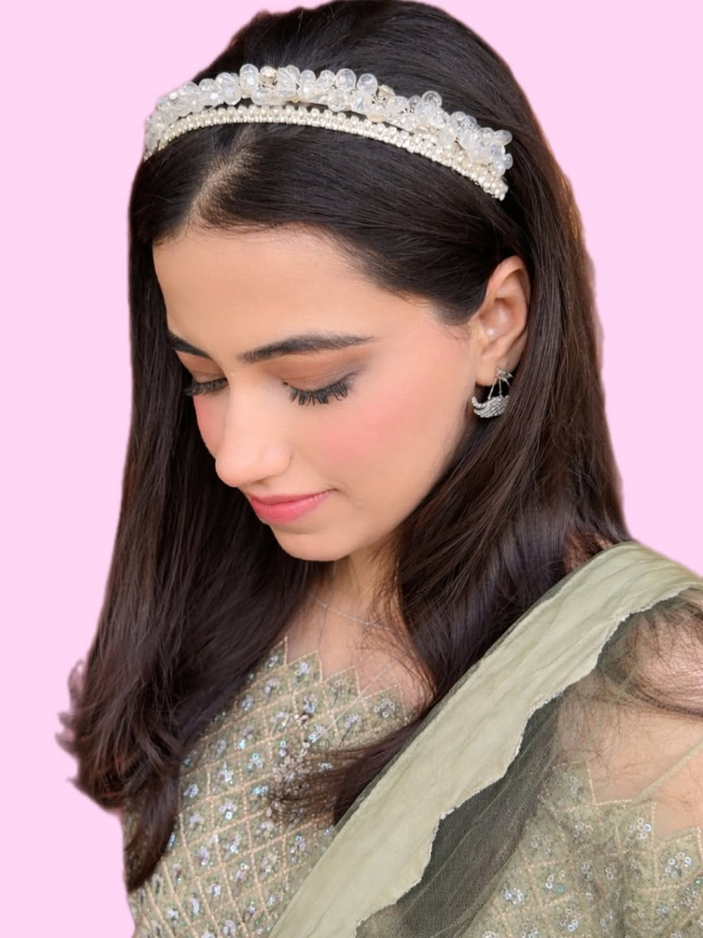 Pearl Double Headband