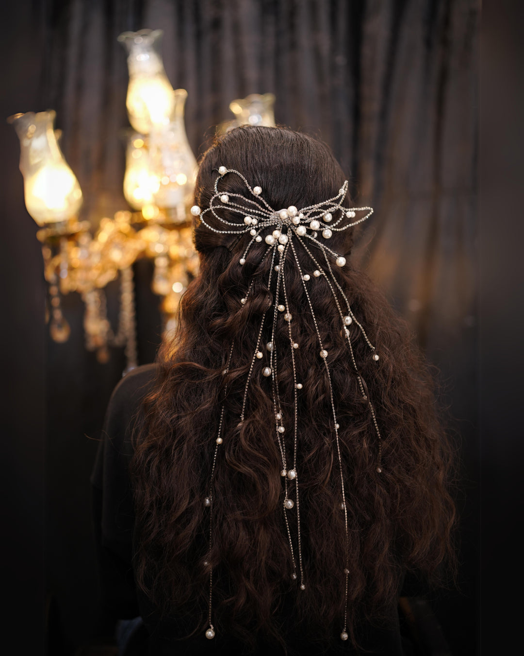 Headpiece (Pearl Bow 03)