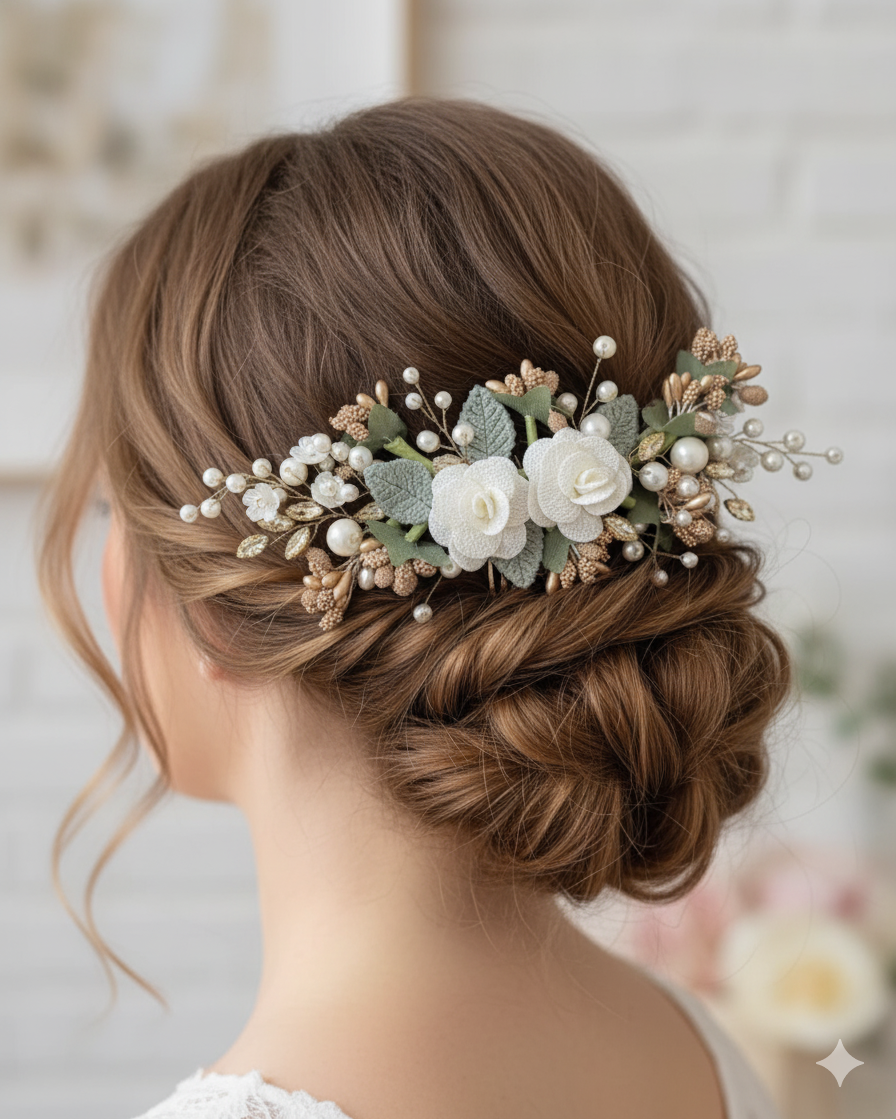 Comb Pin (Floral 02)