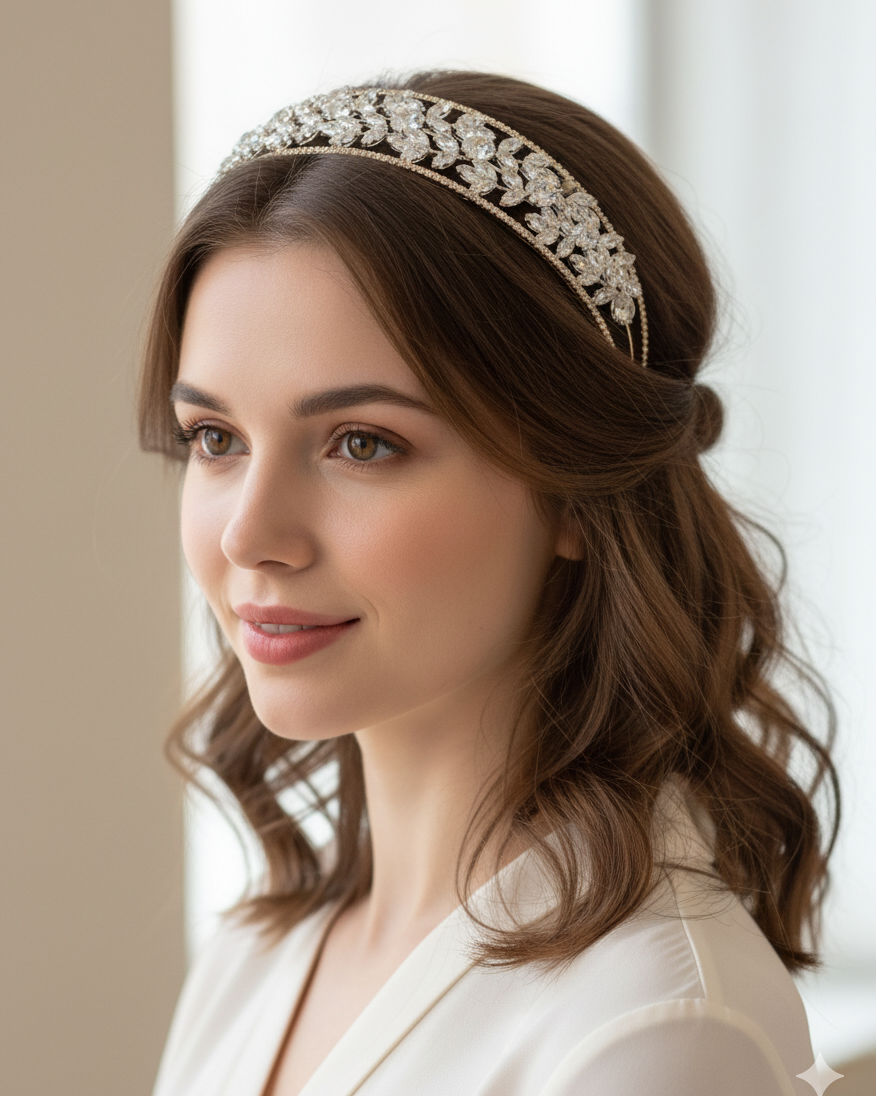 Tiara Headband (Zircon)